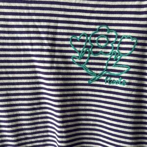Roots Kids Casual Striped Dress - Purple and White